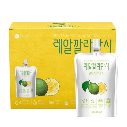 바로푸드 레알깔라만시 콜라겐 곤약젤리, 150ml, 50개