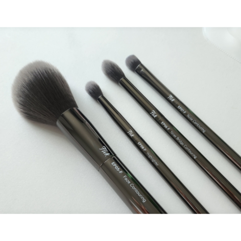 섬세한 윤곽, 예술적인 터치: 플릭 윤곽 창조 브러쉬 4종으로 완성하는 나만의 아름다움 플릭브러쉬