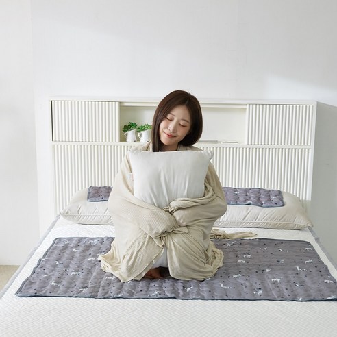 쿨젤 냉감 매트로 열대야 극복하고 꿀잠 예약!