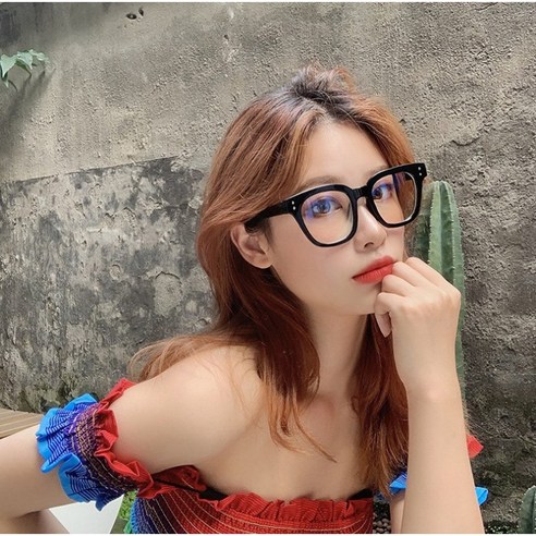 앤시오 패션 뿔테안경 안경테