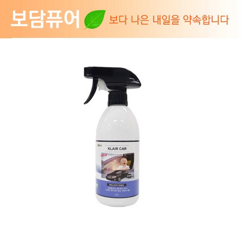 클레어 카케어 새차증후군 셀프처리제 차량용 탈취제 500ml + 휴대용 물티슈 선물, 1세트