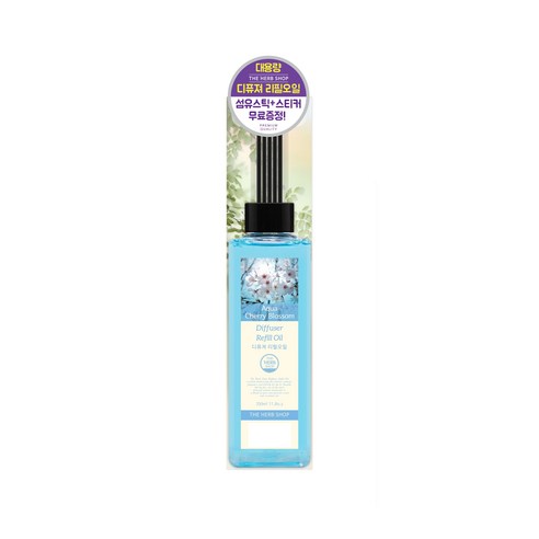 더허브샵 리필오일 350ml, 아쿠아체리블라썸