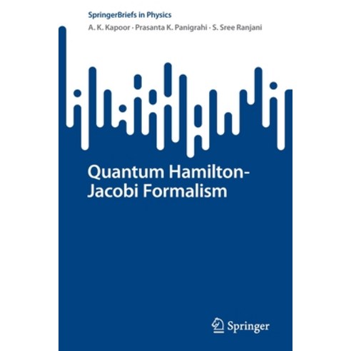 (영문도서) Quantum Hamilton-Jacobi Formalism Paperback, Springer, English, 9783031106231