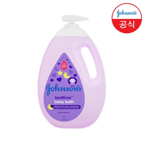 존슨즈베이비 베드타임 바스 아로마향, 1L, 1개