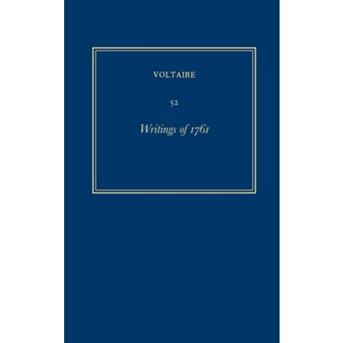 (영문도서) Writings of 1761 Hardcover, Voltaire Foundation in Asso..., English, 9780729408882