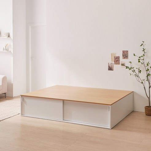 숙면과 수납을 한번에! 파로마 까사 빅 슬라이딩 수납침대 프레임으로 완성하는 꿈결같은 침실 공간활용침대