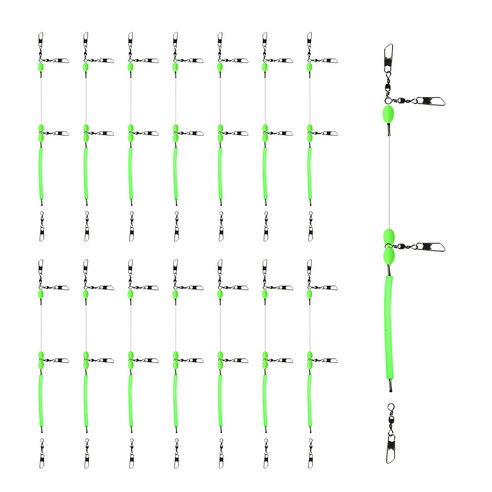 대용량 초간편 축광튜브 쭈꾸미 갑오징어 채비 벌크형 12개 15개, 단일, 1세트 
낚시