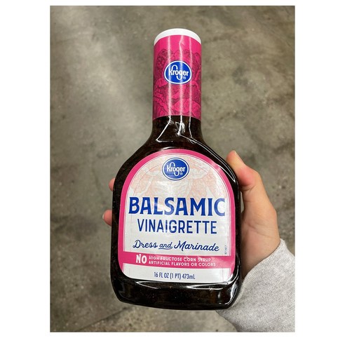 Kroger Balsamic Vinaigrette 크로거 발사믹 비니그레트 454g 8팩, 8개