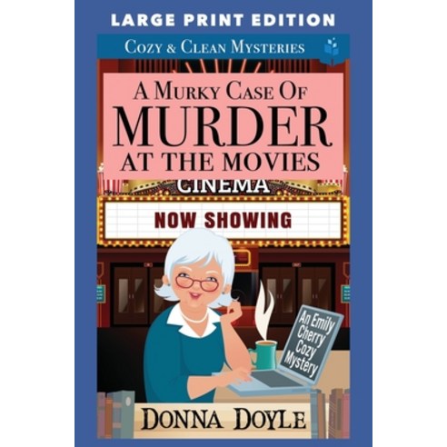 (영문도서) A Murky Case of Murder at the Movies: Large Print Edition Paperback, Independently Published, English, 9798321558812