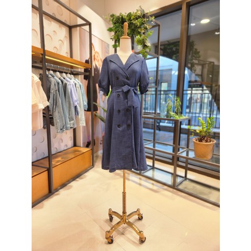 올리브데올리브 블랙우드단추 오픈원피스OYW3MO341(1687739)