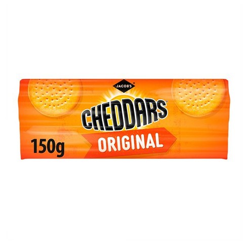 제이콥스 체다 오리지날 영국 Jacob's Cheddars Original, 1개, 150g