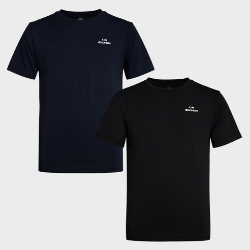 여름을 쾌적하게, 아이더 기능성 티셔츠 2PACK으로 완성하는 스타일 아이더