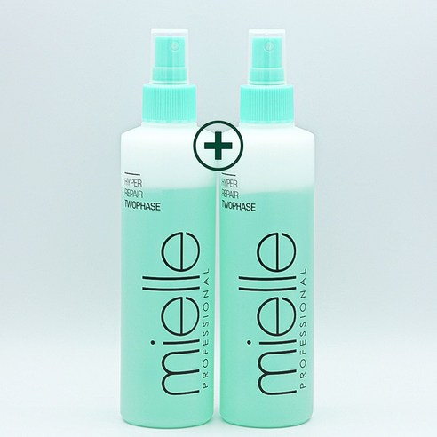 1+1 SET 하이퍼 리페어 투페이스 250ml+250ml 헤어미스트 뿌리는 트리트먼트 모발단백질 상한머리영양제 아르간오일 미용실, 2개, 250ml