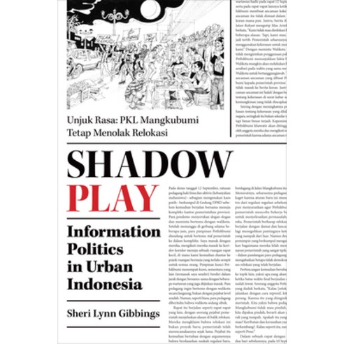 Shadow Play: Information Politics in Urban Indonesia Paperback, University of Toronto Press, English, 9781487525729