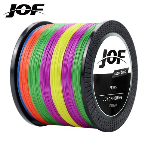 JOF 1000m SUPER PE 12합사 낚싯줄, Muliticolor, 1개