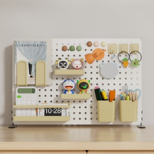 효율적인 공간 활용의 마법, GERDU 스탠드 타공판 데스크 수납 보드 타공판스탠드