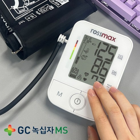 녹십자 디지털 가정용 X3 자동전자혈압계, 녹십자 X3 혈압계, 1개