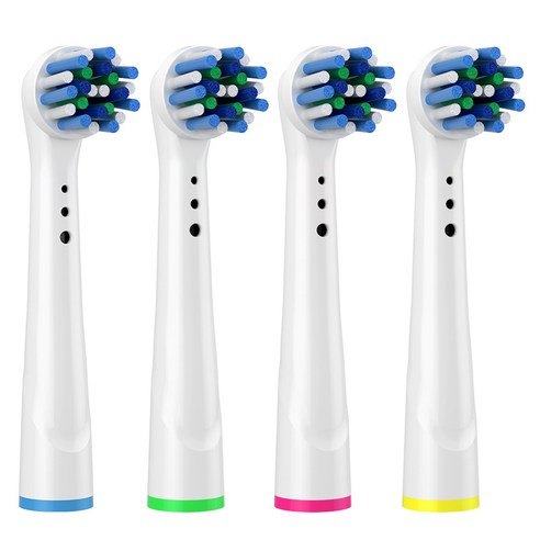 Decdeal 전동 칫솔 교체 브러시 헤드는 구강 B 4 스틱에 적합합니다., YE-50A