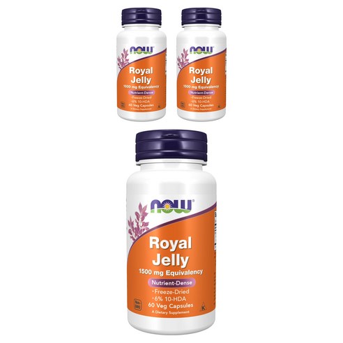 나우푸드 로열 젤리 1500mg 베지 캡슐