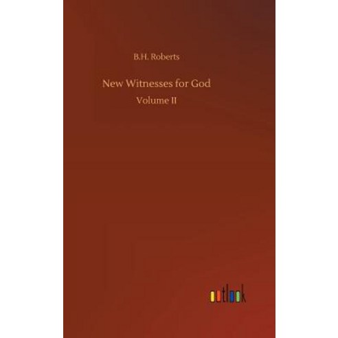 New Witnesses for God Hardcover, Outlook Verlag, English, 9783732674282