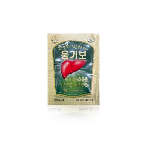 대웅생명과학 웅기보 간 피로회복 활력 에너지 밀크씨슬, 600mg, 30개