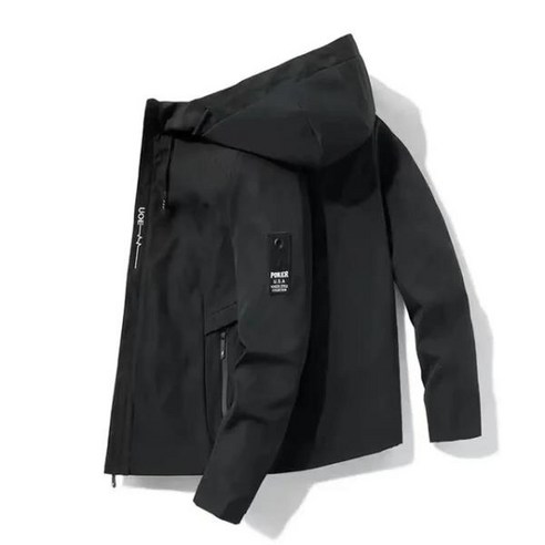 남성용 방수 후드 재킷 야외 스포츠 등산 낚시 패션 H 용수철 및 가을, 09 9, 1개