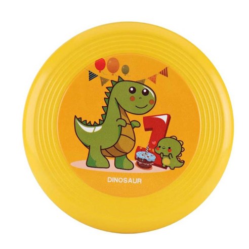 비행 접시 부모-자식 상호 작용 운동 장난감 선물용, 공룡, PU 폴리우레탄