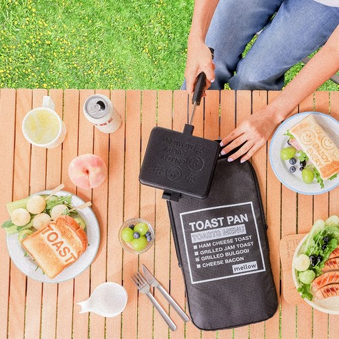 멜로우 레터링 토스트 팬으로 일상에 감성 한 스푼, 맛 두 스푼 더하세요!