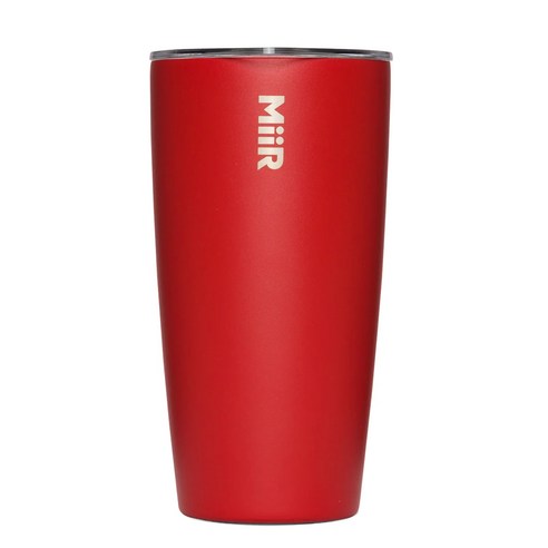 MiiR 미르 베큠 인슐레이티드 텀블러(슬라이드뚜껑), 16온스(473ml)-캐년 레드
