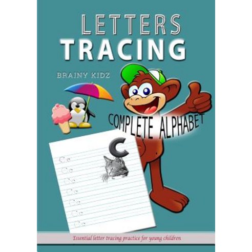 (영문도서) Letters Tracing Paperback, Lulu.com, English, 9781387818143
