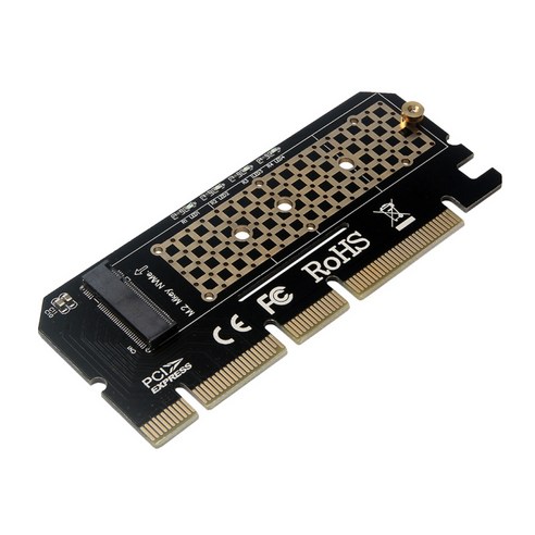 M.2 NVMe PCIe SSD 솔리드 스테이트 드라이브-PCI 3.0 X16 어댑터 카드, 100x42x5mm, 그림, PCB