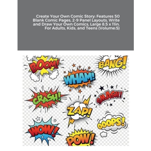 Blank Comic Book: Draw Your Own! (Drawing With Christopher Hart) - GOOD  9781640210332