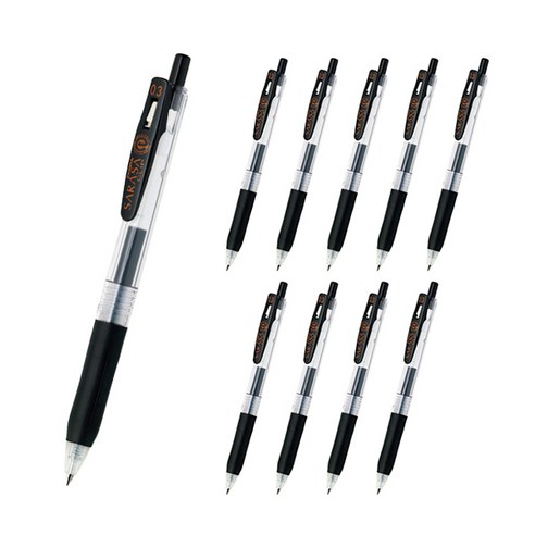 제브라 사라사클립볼펜 0.3mm, 블랙, 10개
필기류 제브라 사라사클립볼펜 0.3mm, 블랙, 10개
필기류