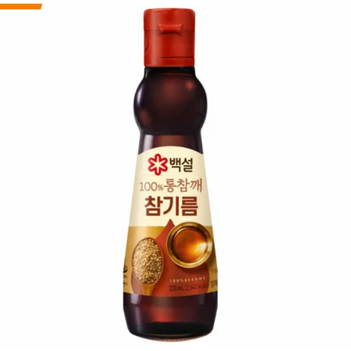 백설 100% 통참깨 참기름 320ML, 1개