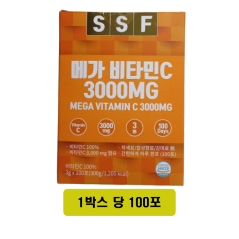 순수식품 비타민씨 100프로 3000 비타민C 4박스 분말 스틱 파우더, 300g, 4개