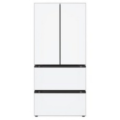 [색상선택형] LG전자 오브제 디오스 메탈 491L 스탠드형 김치냉장고, 크림화이트, Z498MHH112