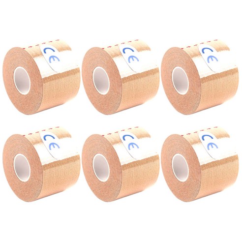 다양한 활동 중 발생하는 근육통, 관절통, 부종 등의 증상을 효과적으로 완화시켜주는 키네시올로지 테이핑 테이프