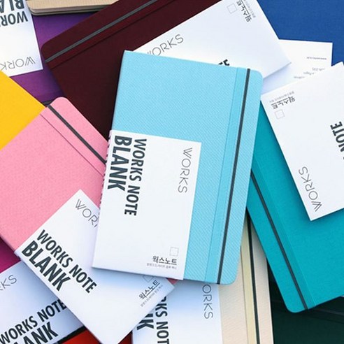 일상에 스며드는 따뜻한 기록, 웍스 노트 블랭크 맥시 블랭크웍스