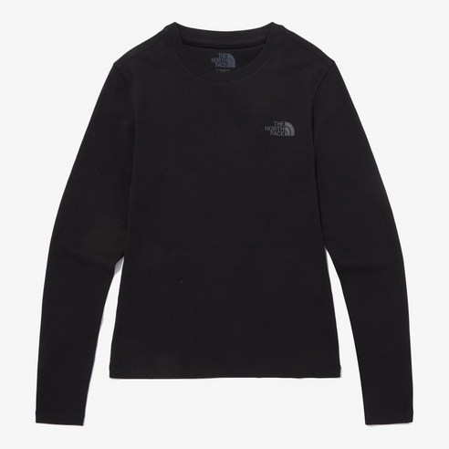 [국내정식매장] 노스페이스 긴팔 티셔츠 The North Face W'S CORE L/S R/TEE - BLACK