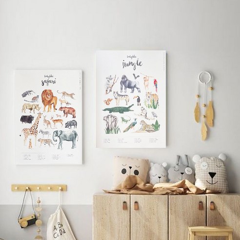 아이의 감수성과 창의력을 키우는 방수 포스터