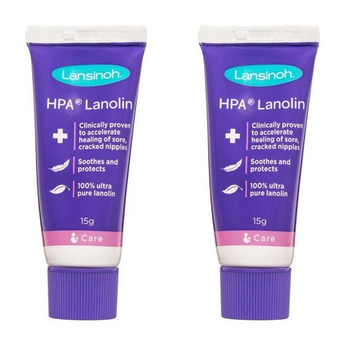 란시노 HPA 100% 라놀린 15g 2팩 Lansinoh HPA Lanolin, 2개