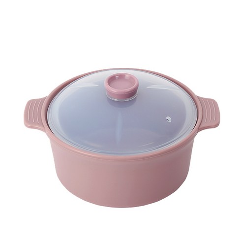 리빙스토리 국산 실리콘 냄비 전자렌지용 계란찜기, 소(600ml)-핑크