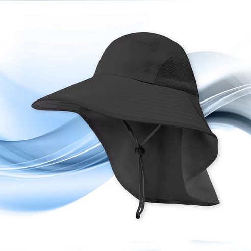 젊음마켓 UV 자외선차단 여름 모자 플랩캡 트레킹 캠핑 물놀이
