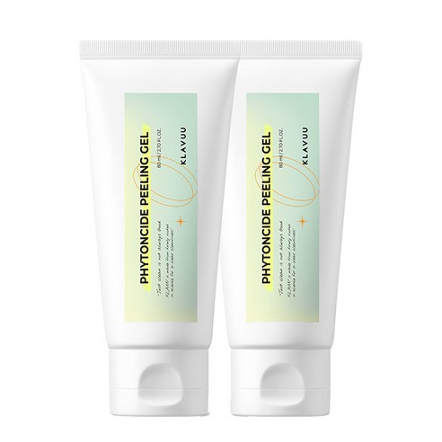 클라뷰 피톤치드 필링 젤 80ml, 2개