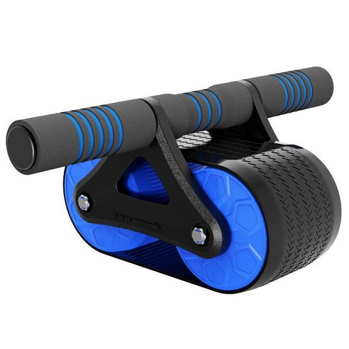 복근운동기구  반자동 ab 휠 ab 슬라이더 복근운동 뱃살운동 홈트레이닝, 블루