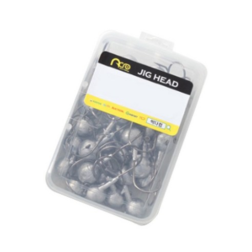 아크로피싱 벌크형 지그헤드 1.2g, 35개