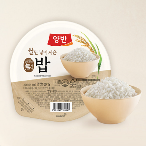 동원 양반밥(작은밥), 130g, 2개