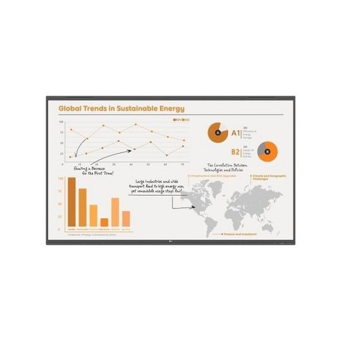 [LG전자] 65인치형 전자칠판 고급형 구글 EDLA인증 24년 최신형 65TR3PN [본체]
