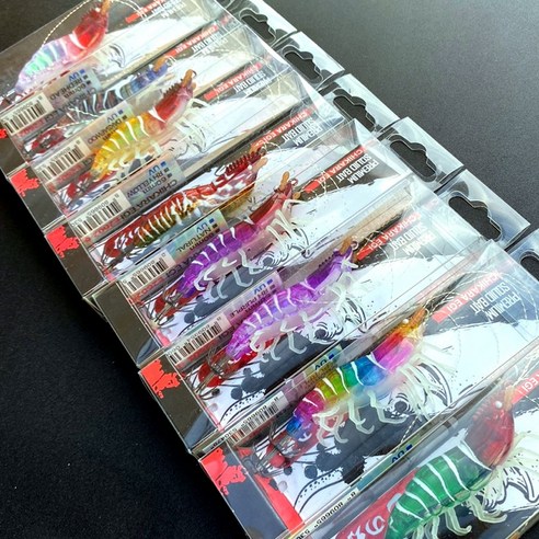 에깅 입문자를 위한 완벽한 선택? 치카라 새우에기 8종 세트 솔직 후기 새우에기