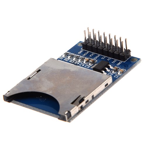 Arduino ARM MCU 용 1PCS SD 카드 소켓 모듈 슬롯 리더, 하나, 푸른